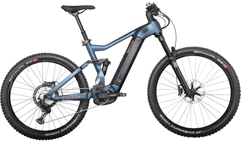 Kettler QUADRIGA DUO CX12 FS 1250 Wh-Akku Petrol